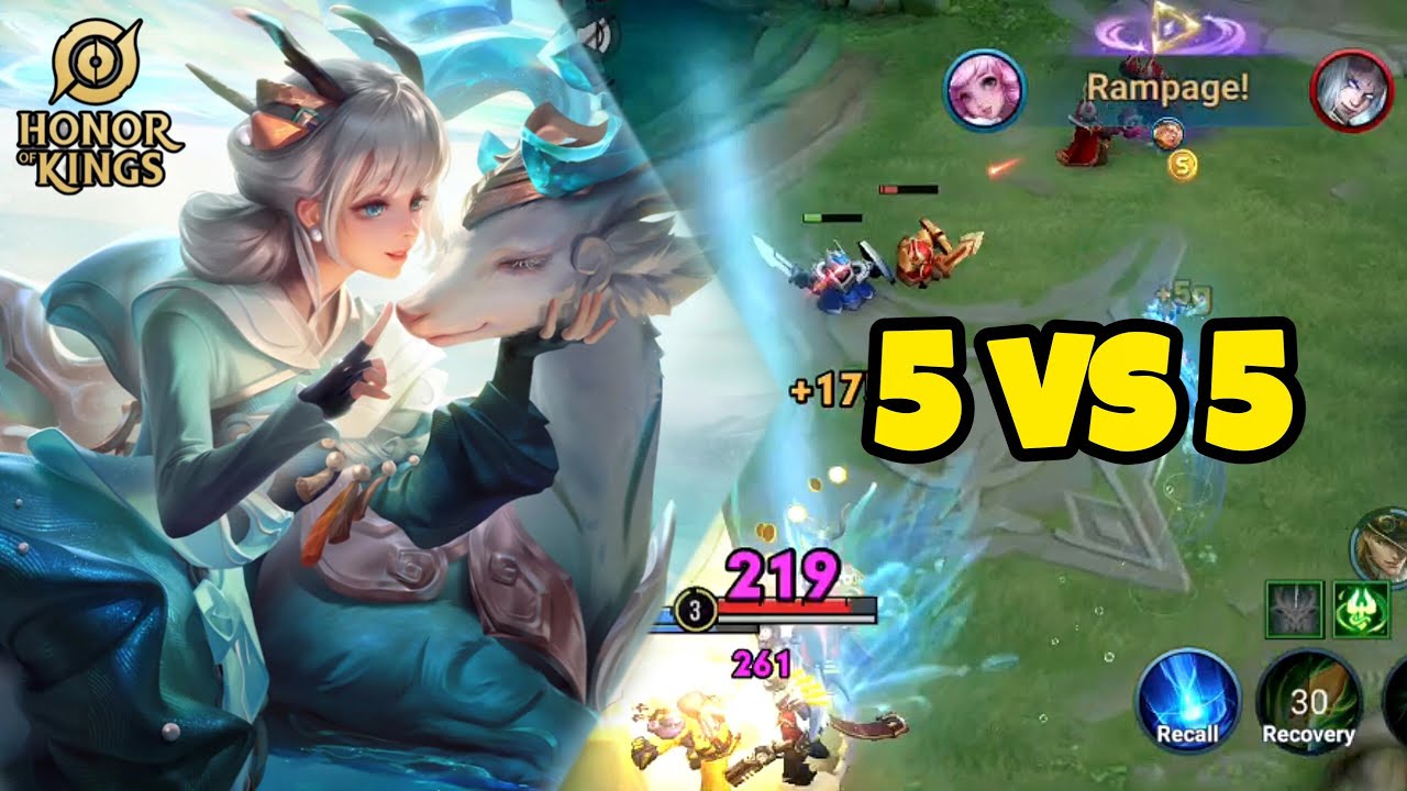 HOK : YARIA GAMEPLAY - 5 VS 5 | Honor of Kings