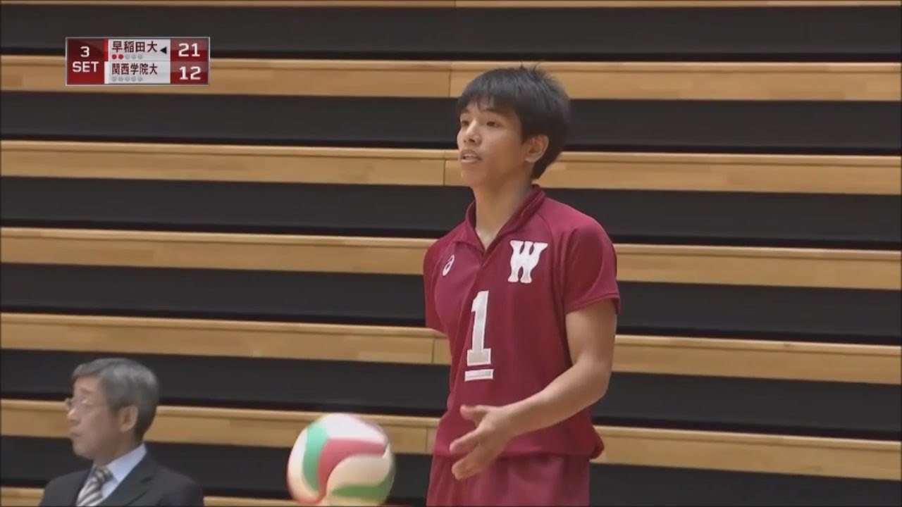 【バレーボール】【喜入祥充(大塚→早稲田大)】ようやく掴んだ日本一【ハイライト】
