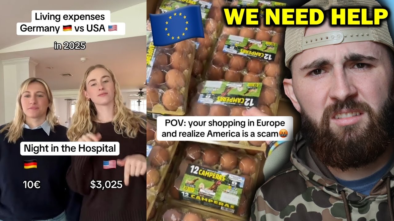 When The Cost of Living in Europe SHOCKS Americans... *I'M MOVING!*