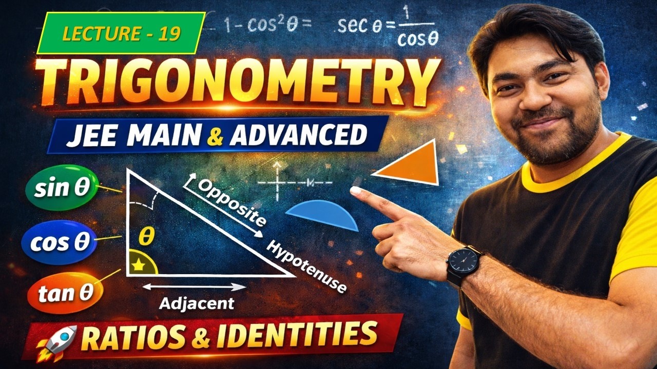 Lec 19 | Trigonometry Formulas | JEE Main & Advanced | Class 11 | How to Find Value of Higher Angle