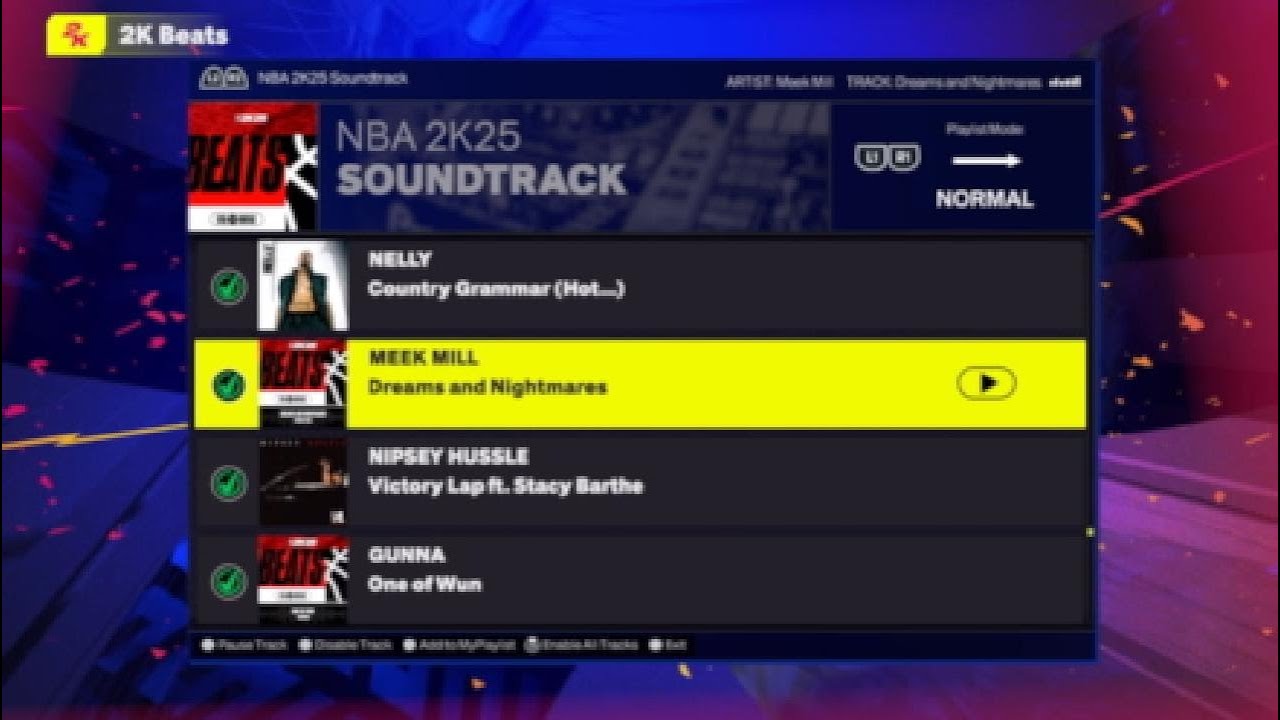 Meek Mill - Dreams and Nightmares (NBA 2K25 Soundtrack)