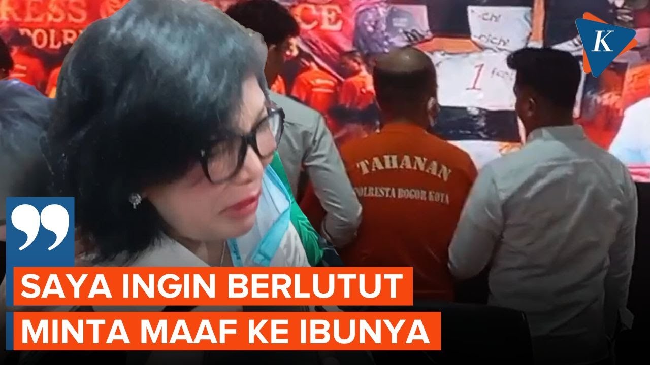 Tangis Ibu Pembunuh Satpam di Bogor: Saya Ingin Berlutut Minta Maaf...