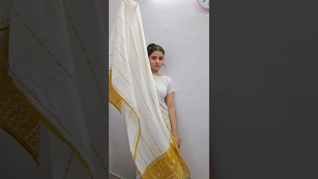 Let's upcycle this Dupatta #diy #upcyclediy #sustainability
