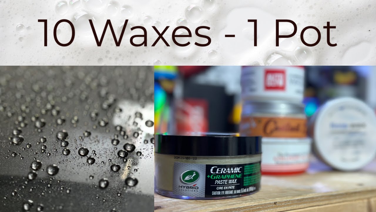 Ultimate Paste wax, or Ultimate Marketing? Turtle Wax Graphene Paste wax long term test!