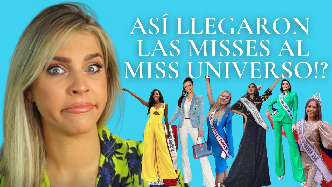 LOOKS DE LAS MISSES LLEGANDO AL MISS UNIVERSO!- Dany Di Giacomo