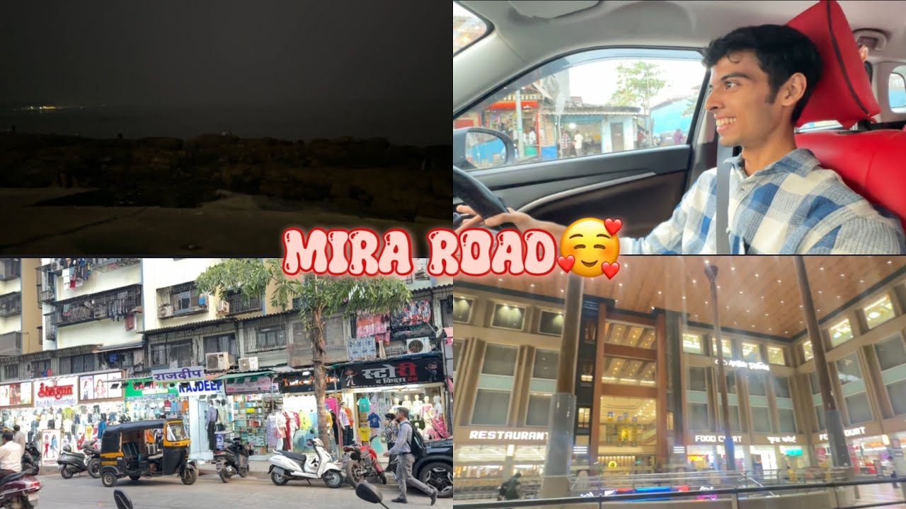 Mira Road Night Drive Vlog | Chill Ride & City Lights 🌃