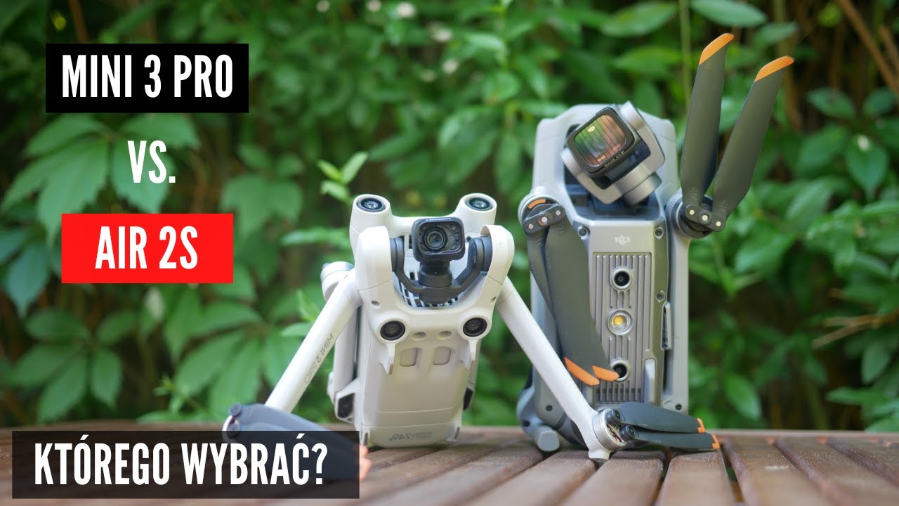 DJI Mini 3 Pro vs. Air 2S - KT&Oacute;REGO WYBRAĆ? JAK SIĘ SPISUJĄ W AKCJI