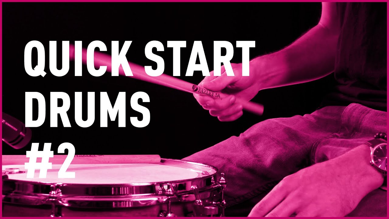 Techniek stokken vasthouden - Quick Start Drummen | Bax Music