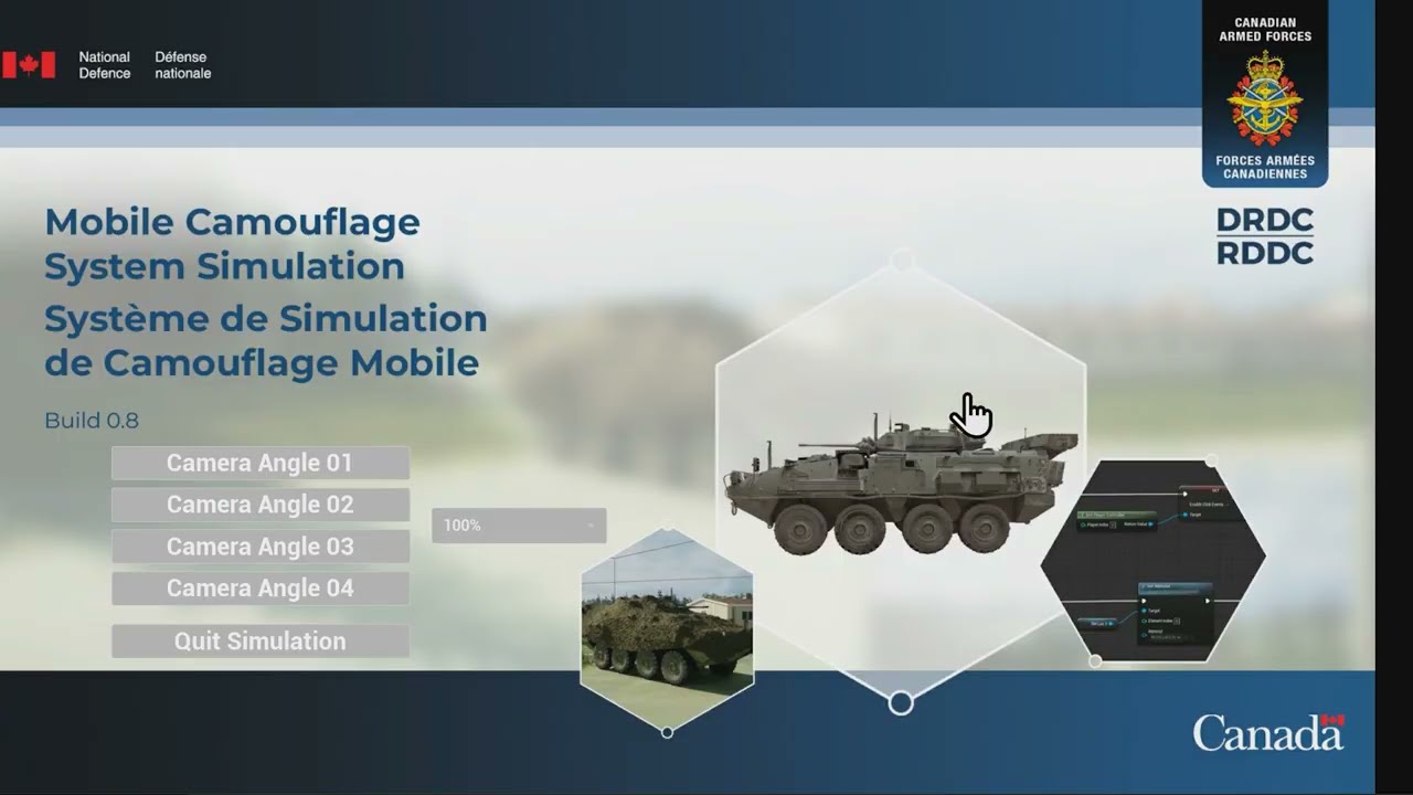 DRDC uses animation to create digital models to support research and development