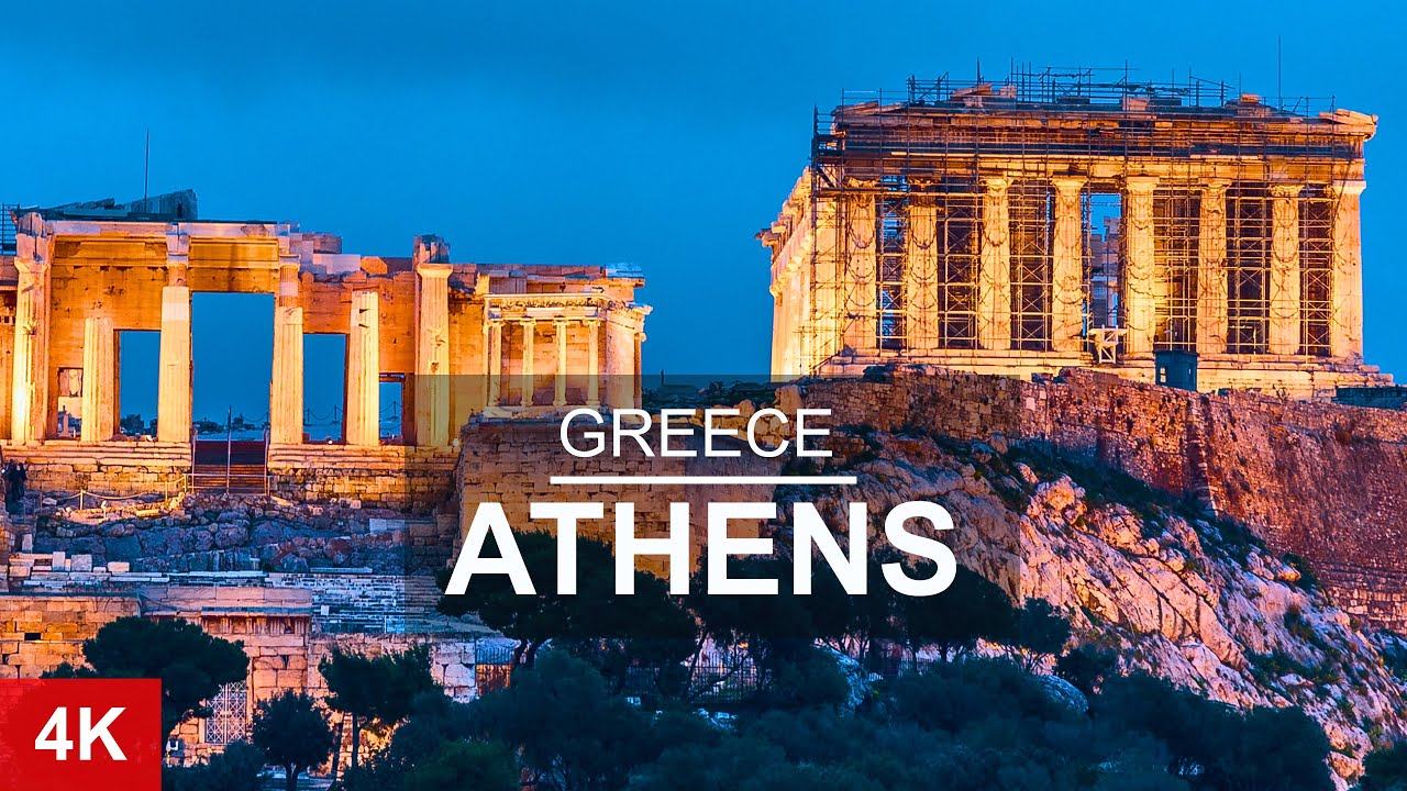 Athens, Greece – Aerial Drone Video Guide for Visitors [4K]