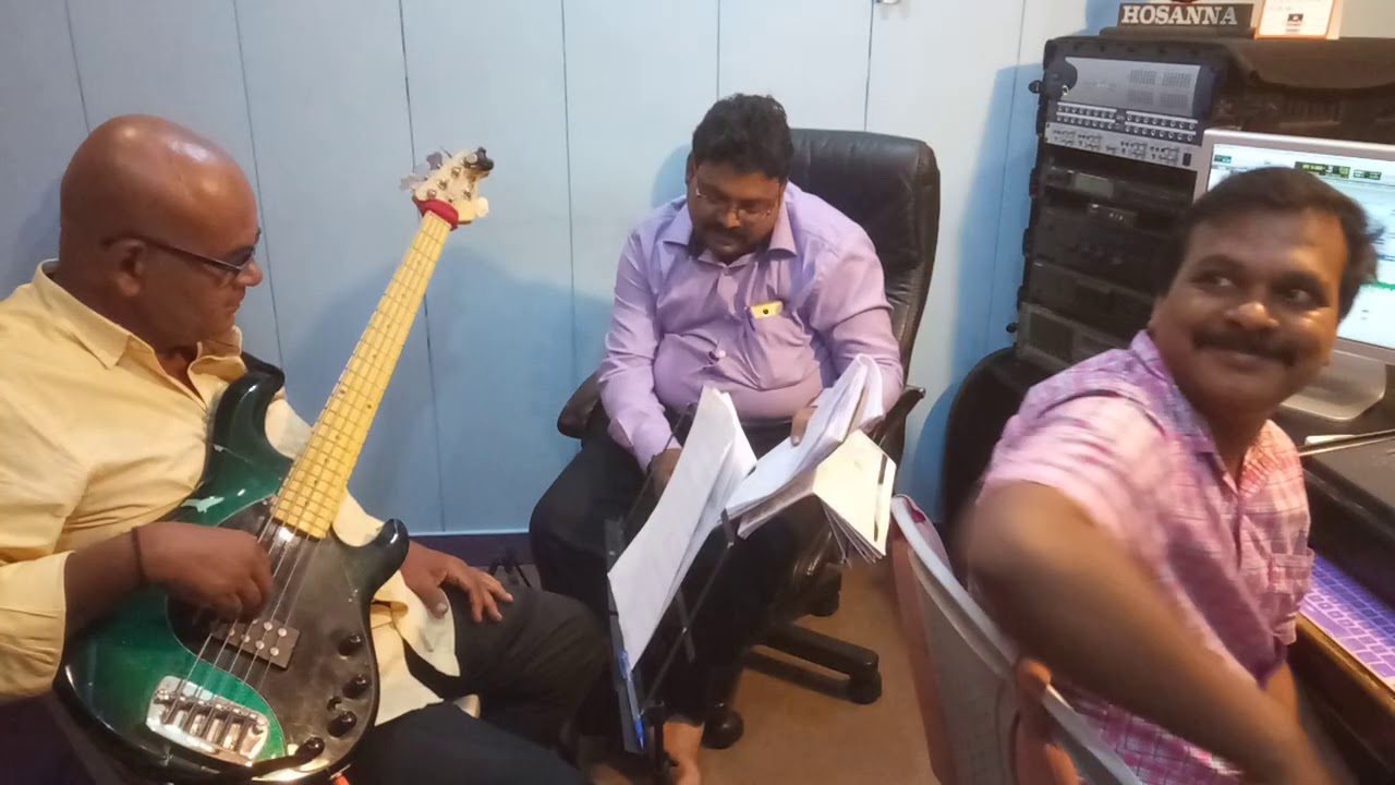 Working with Bass Guitar legend Keith Peters - Part 3 | #Kavala_Kavala_Illaye