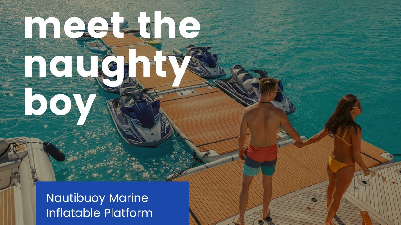 NAUTIBUOY marine INFLATABLE platform | AMAZING presentation!!! Algarve #90 #algarveluxuryconcierge
