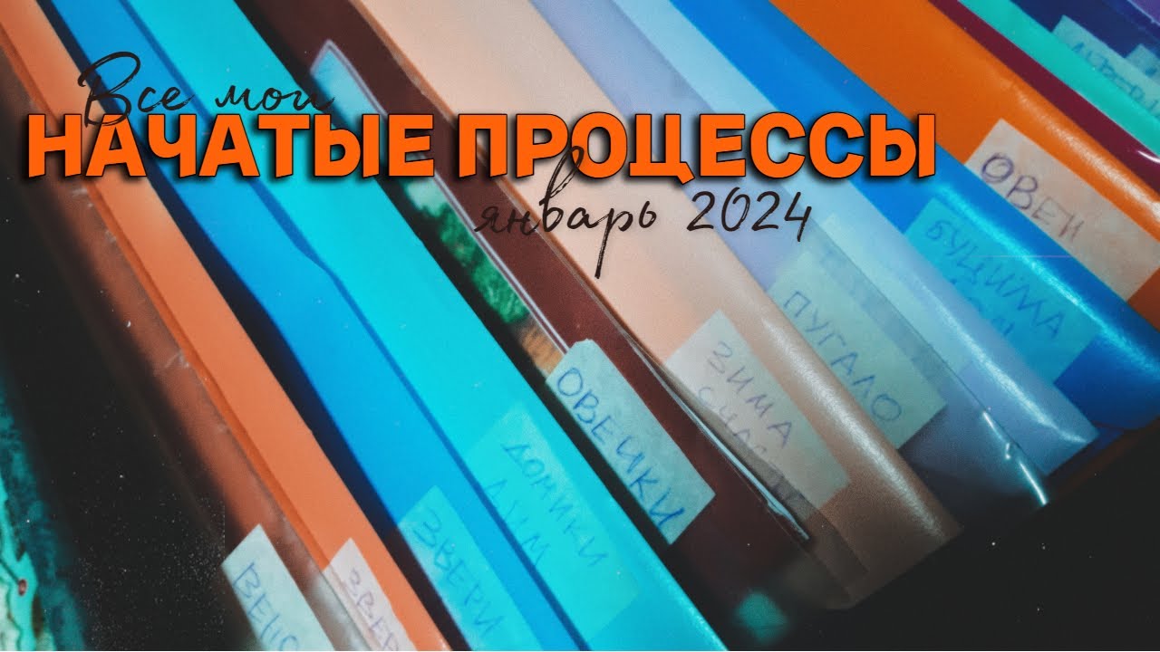 все мои НАЧАТЫЕ ПРОЦЕССЫ [январь 2024]