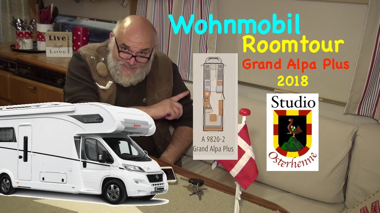 Wohnmobil Grand Alpa Plus 2018 von Dethleffs Roomtour #