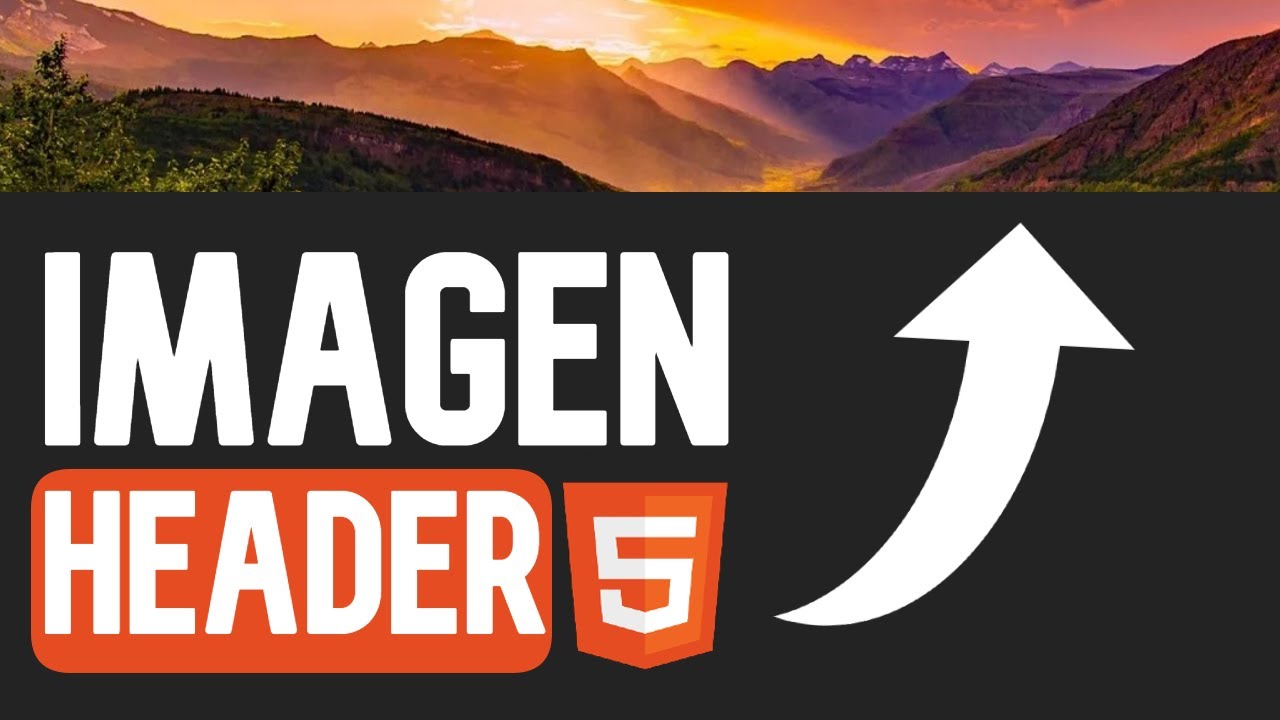 👉como Poner una IMAGEN de FONDO en el HEADER HTML