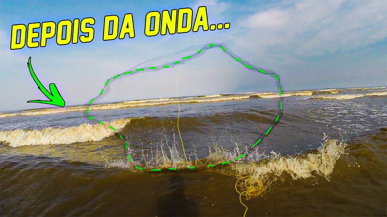 COMO PESCAR DE TARRAFA NA PRAIA - DICAS!