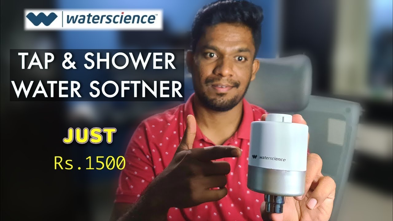 Tap & Shower water softener @1500 | Water science CLEO Hard water Filter | English review video