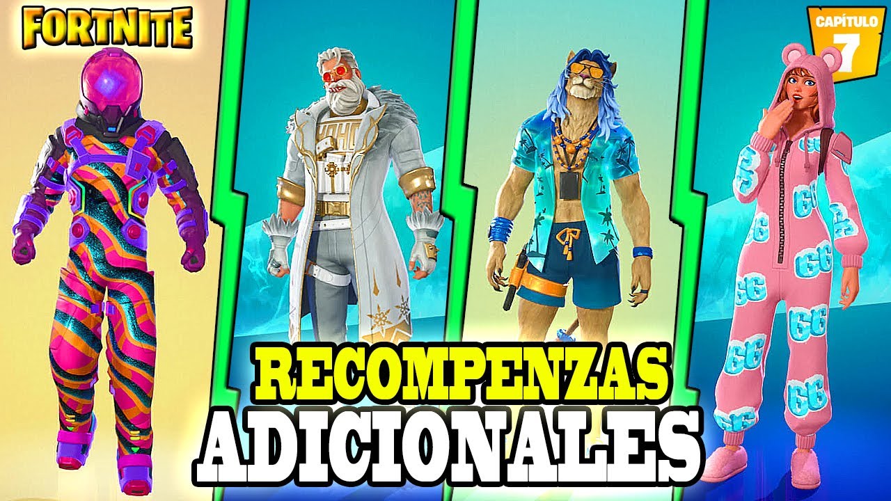 NUEVAS SKINS ADICIONALES en FORTNITE CAPITULO 7 😱