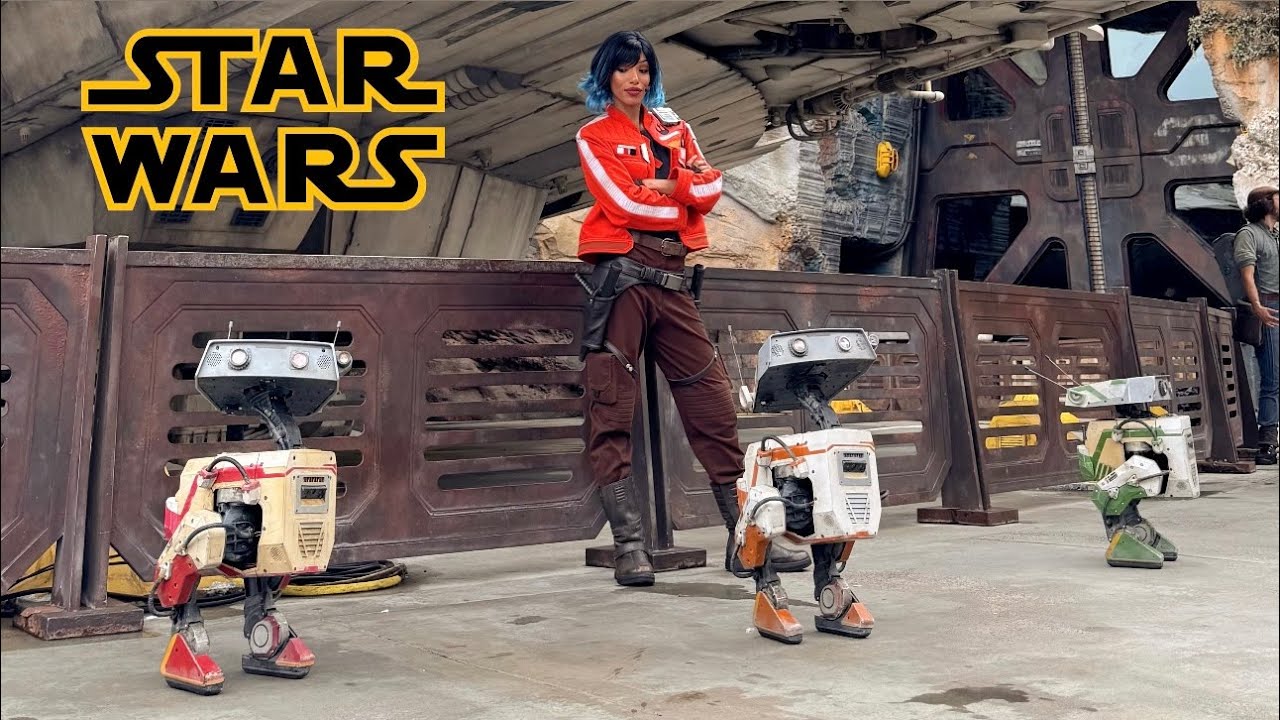 NEW Self-Roaming BDX Droids at Star Wars: Galaxy's Edge & Deep Fried Hawaiian Rolls at The Boardwalk