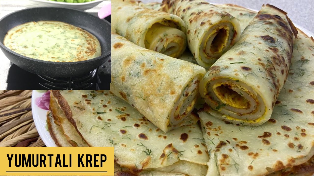 10 Dakikanızı Ayırıp Bu ÖZEL Tarifi Mutlaka Deneyin😋👈En güzel yumurtalı KREP tarifi💯#KAHVALTILIK✅