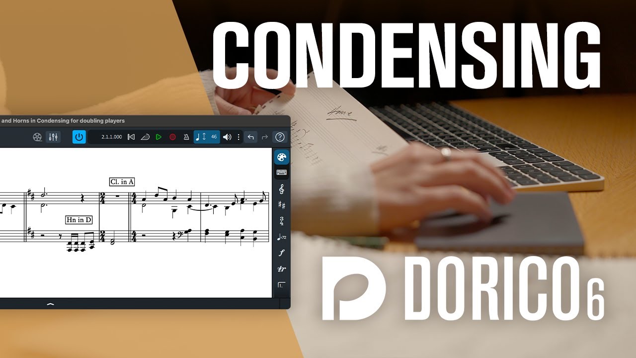 Condensing for Doubling Players | New Features in Dorico 6