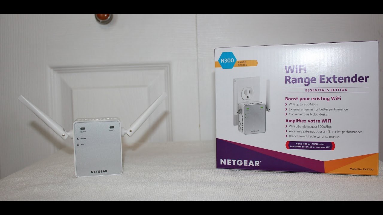 Comment &ccedil;a fonctionne? Le NETGEAR EX2700.