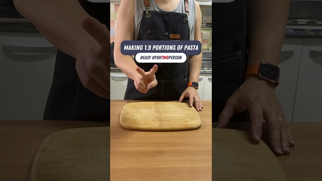 Has anyone tried eating 1.9 portions of pasta? #pasta #pastalovers #pastaportion