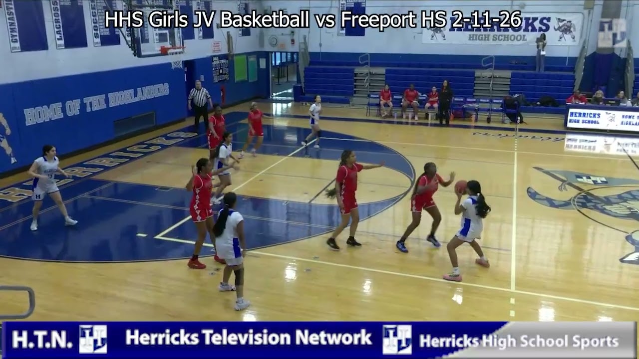 Herricks High School's Girls JV Basketball vs Freeport  HS 2-11-26
