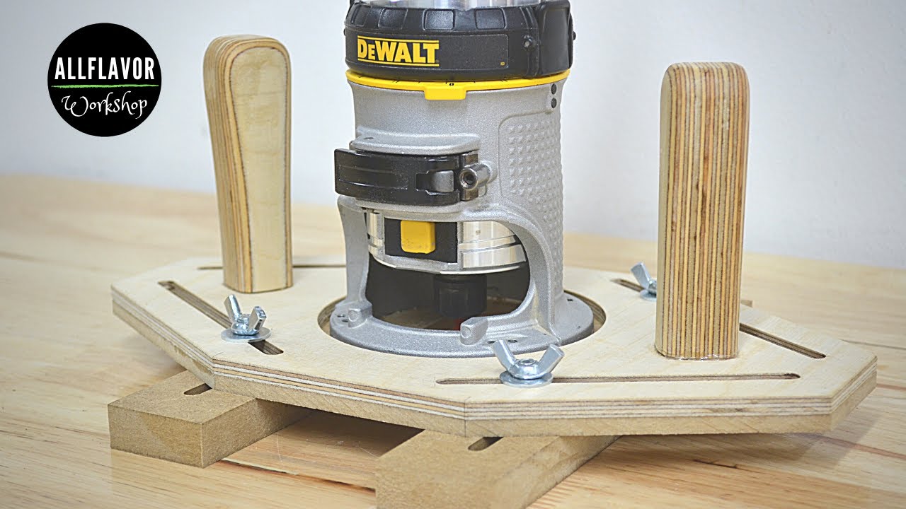 Multi Purpose Router Jig | Dados, Mortises, Surface Flattening