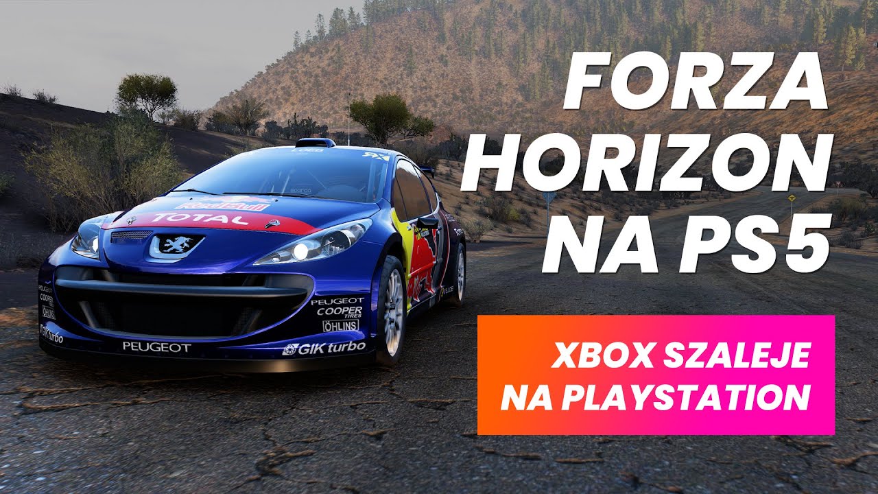 Forza Horizon 5 na Playstation już wiosną - Xbox nie zakręca kurka z grami