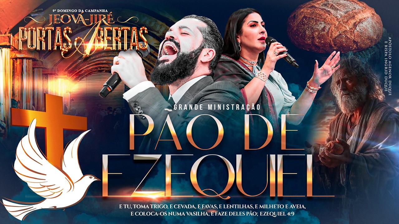 DOMINGO - JEOVÁ JIRÉ - PORTAS ABERTAS - 15/03/26 - APÓSTOLO AGENOR DUQUE - IAPTD AO VIVO
