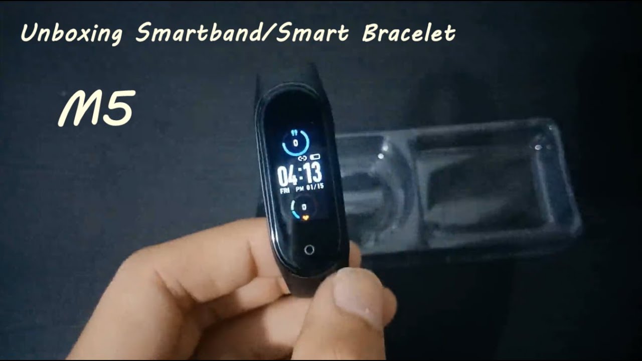 Unboxing SmartBand / Smart Bracelet M5