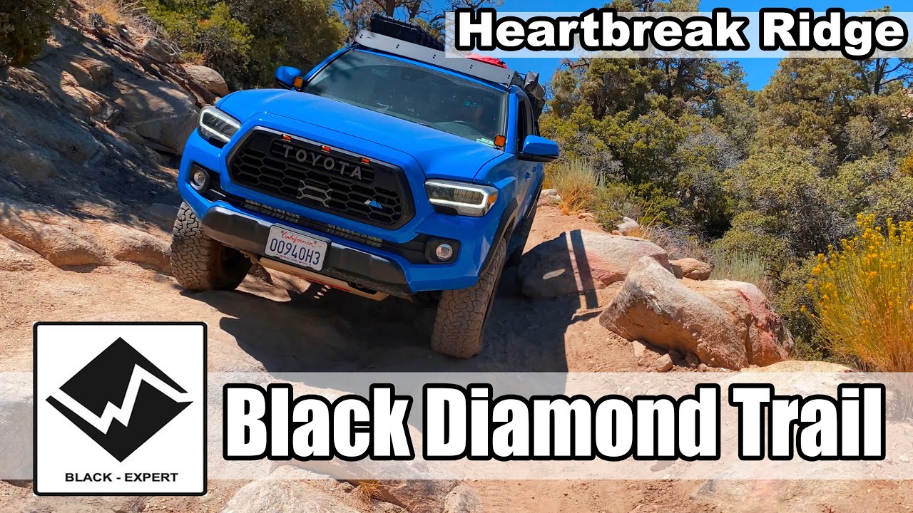 My First BLACK DIAMOND Trail in Big Bear - Heartbreak Ridge Trail Review