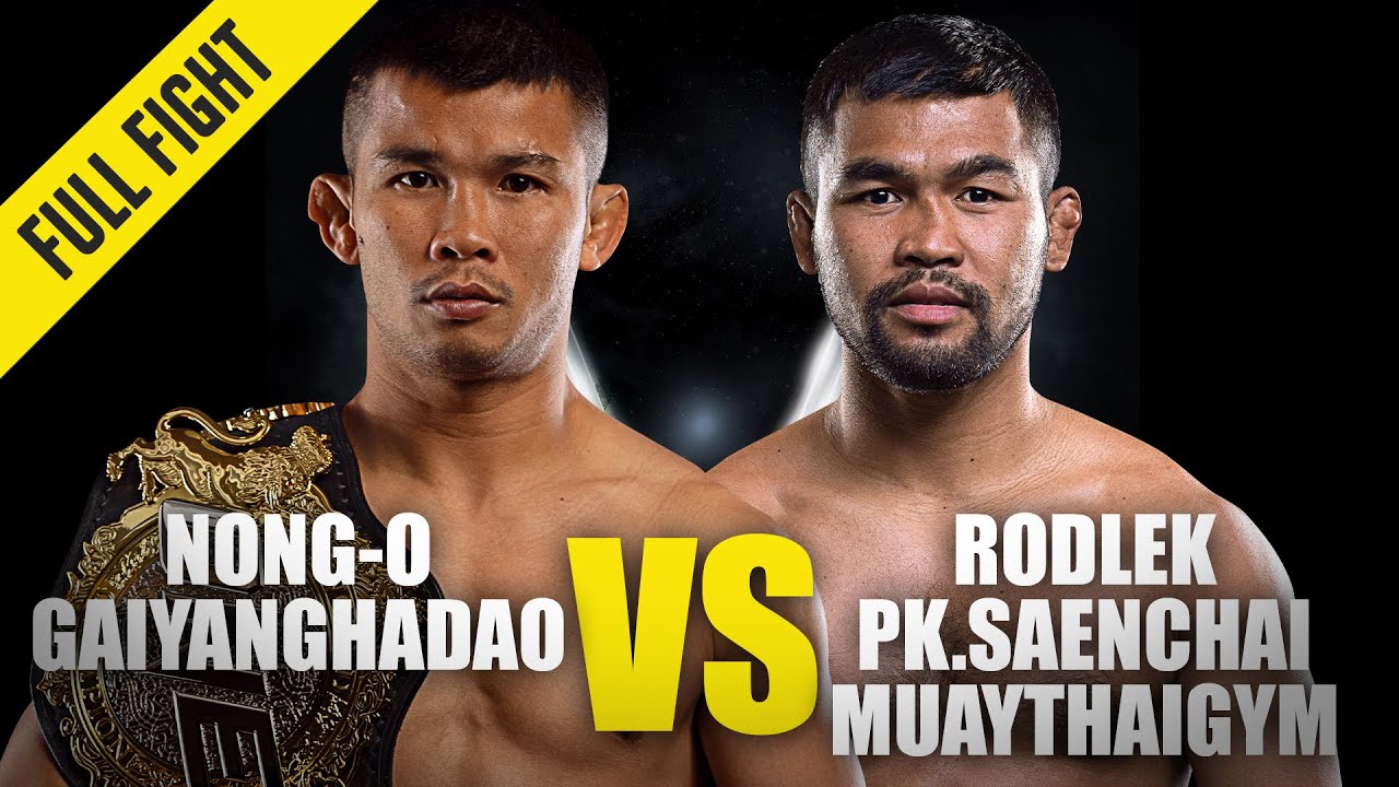 Нонг-О против Родлека | Полный бой ONE Championship