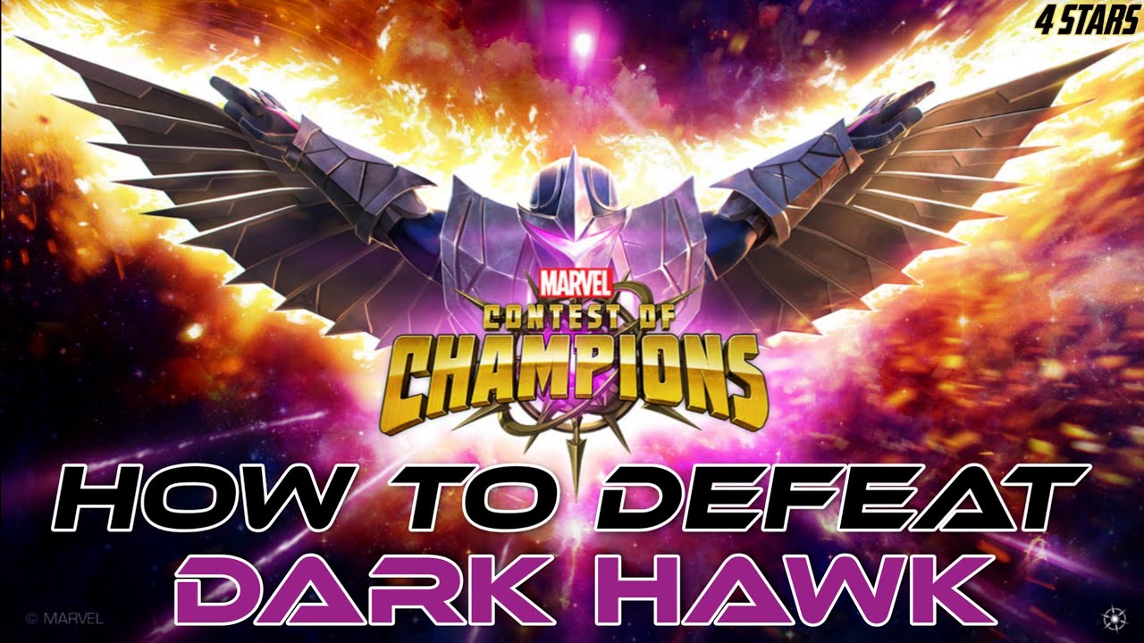 How to defeat DARK HAWK (Uncollected) Fully Breakdown - Marvel Contest of Champions