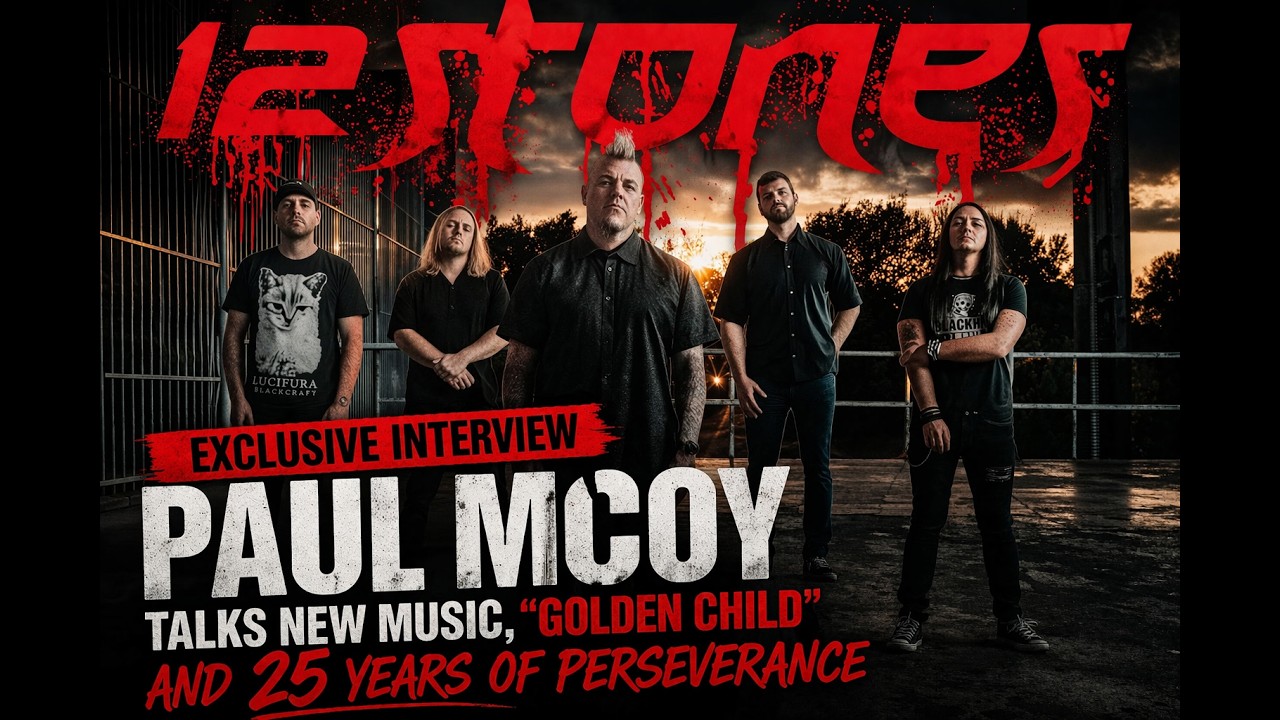 12 Stones, Paul McCoy Talks New Music, Golden Child and and 25 Years of Perseverance