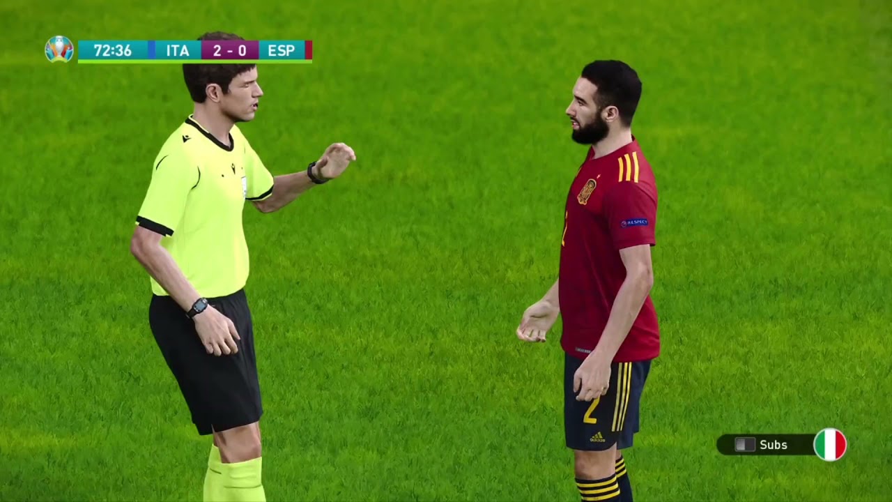 PES 2021. EURO 2020 PLAYTHROUGH 3