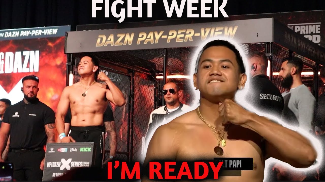 SALT PAPI VS SLIM | FIGHT WEEK: DAY 4 [Behind The Scenes] (MISFITS & DAZN BOXING: PRIME CARD)