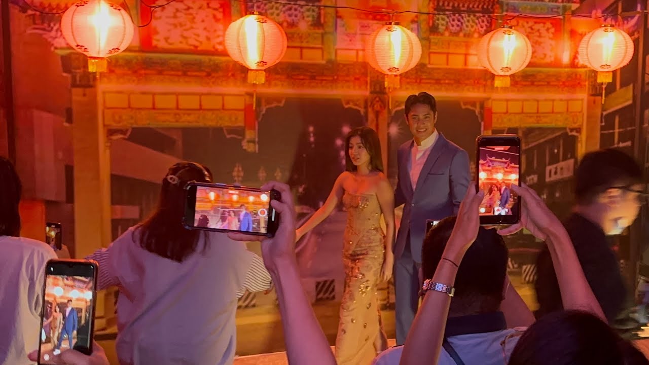 Behind the Scene: DonBelle “Cant Buy Me Love” Big Cast Grand Entrance