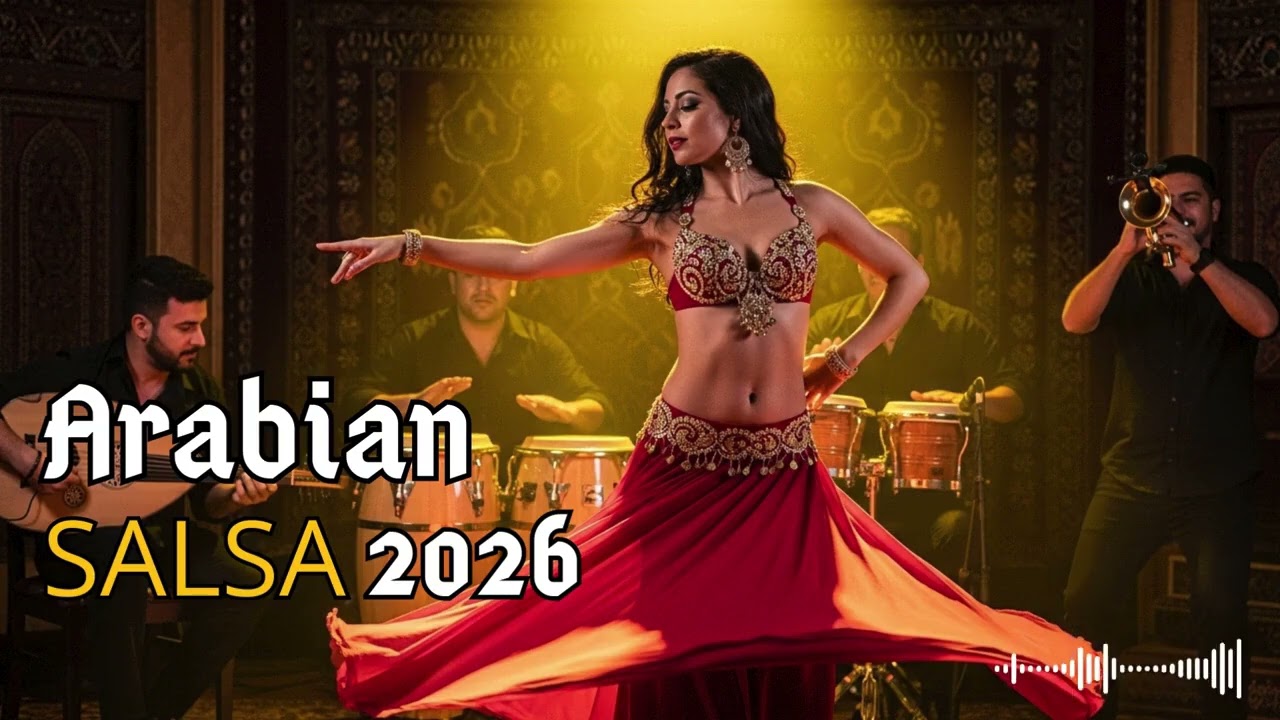 Latin Salsa with Arabic Vibes ✨ Oriental Dance Beats for Night Parties