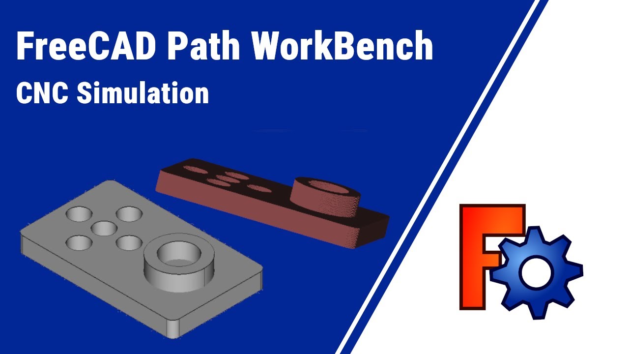 FreeCAD CNC-Simulation  with Path WorkBench