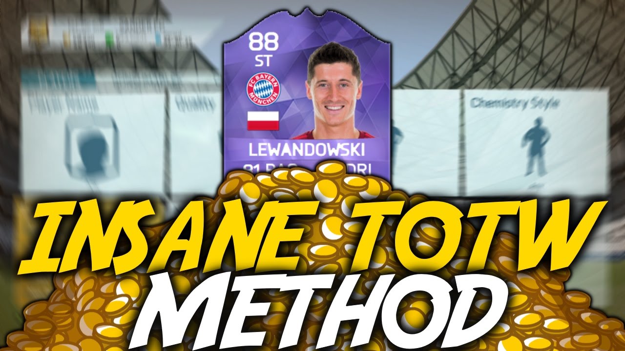 FIFA 16: MAKE PROFIT IN SECONDS!! CRAZY TOTW TRADING METHOD!!