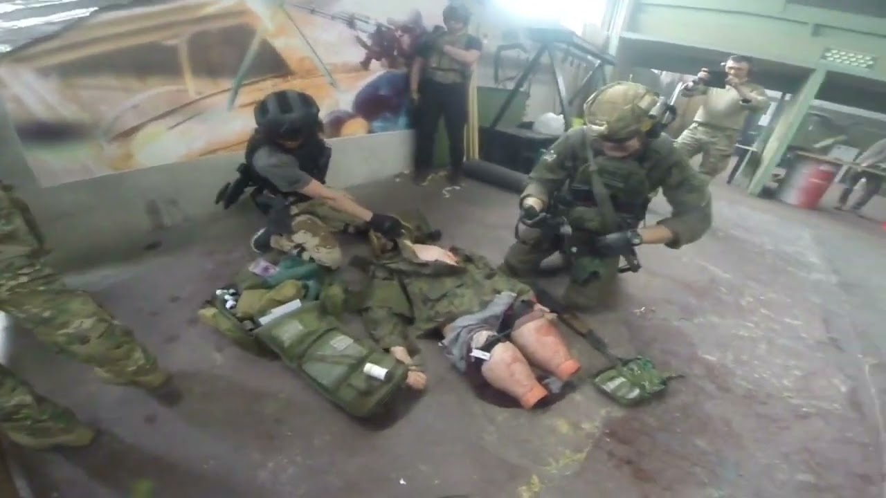 TCCC Combat lifesaver training