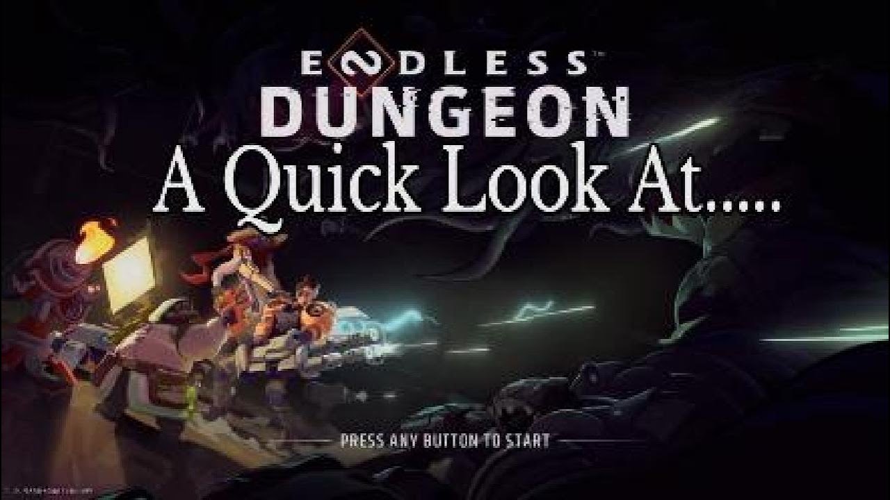 A Quick Look At: ENDLESS Dungeon (PS5, 4K, HDR, Tutorial)
