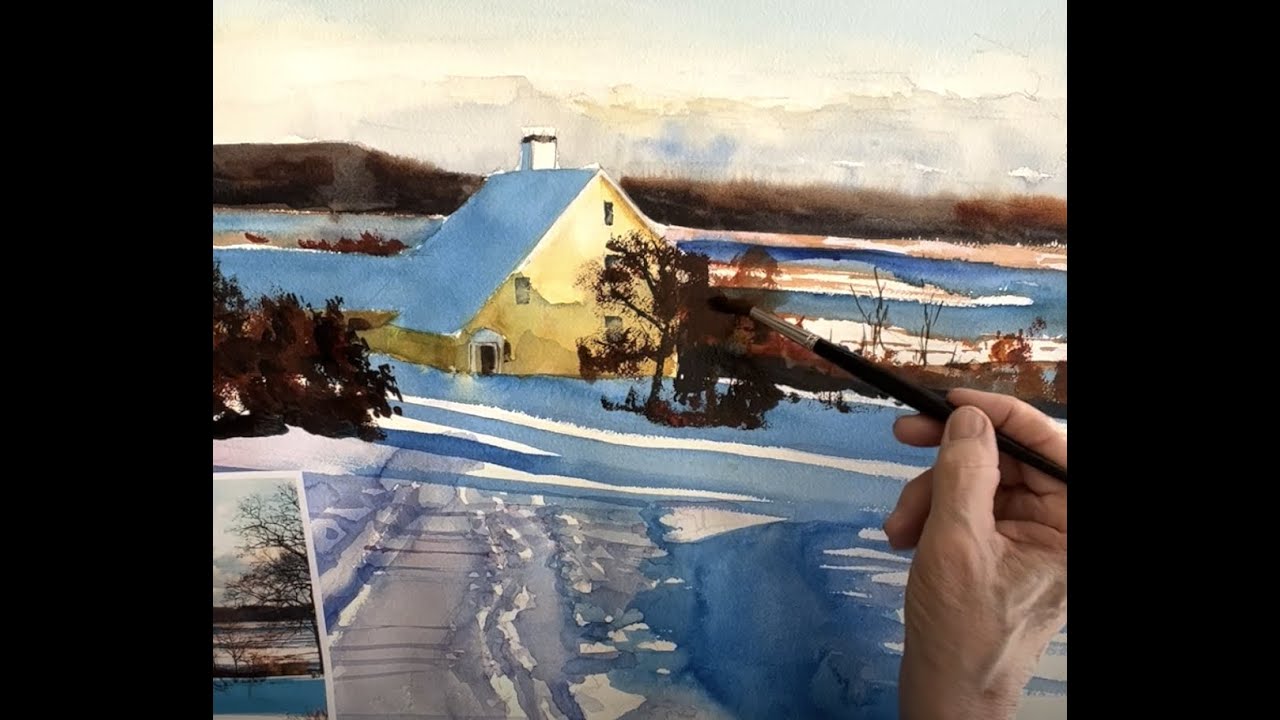 Easy Watercolor with Paul George, Geenwood Farms