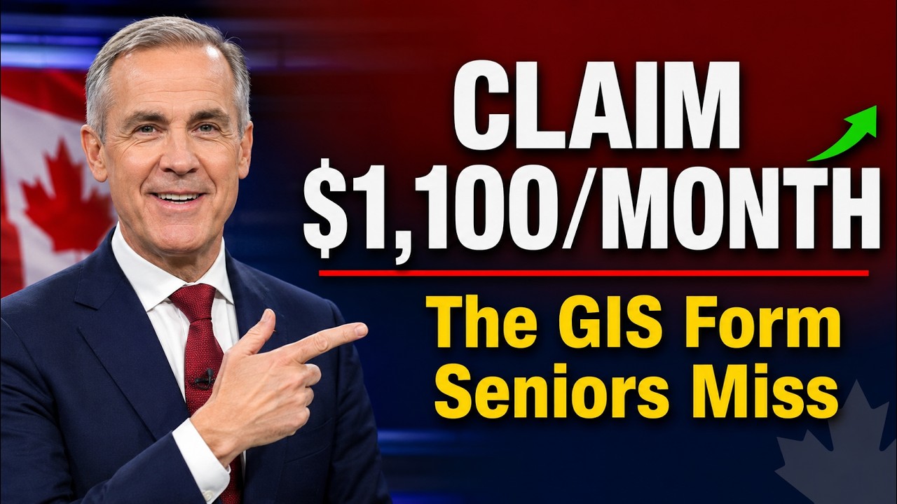 This ONE Form Gives Canadian Seniors $1,100/Month (GIS Explained 2026)