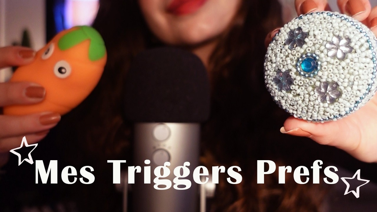 ASMR | Une petite vidéo pour t'endormir (chitchat, triggers, tapping...) 🌟