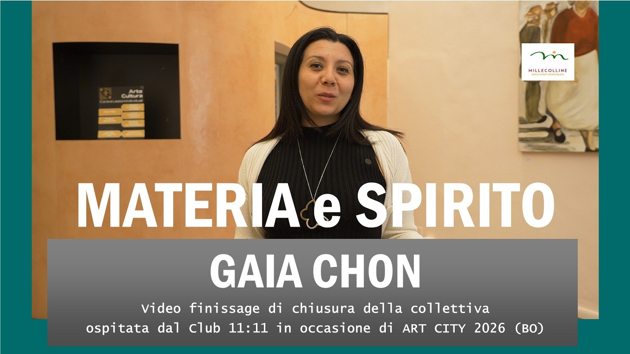 Materia e spirito finissage   Gaia Chon   Club11 11   MillecollineWEB