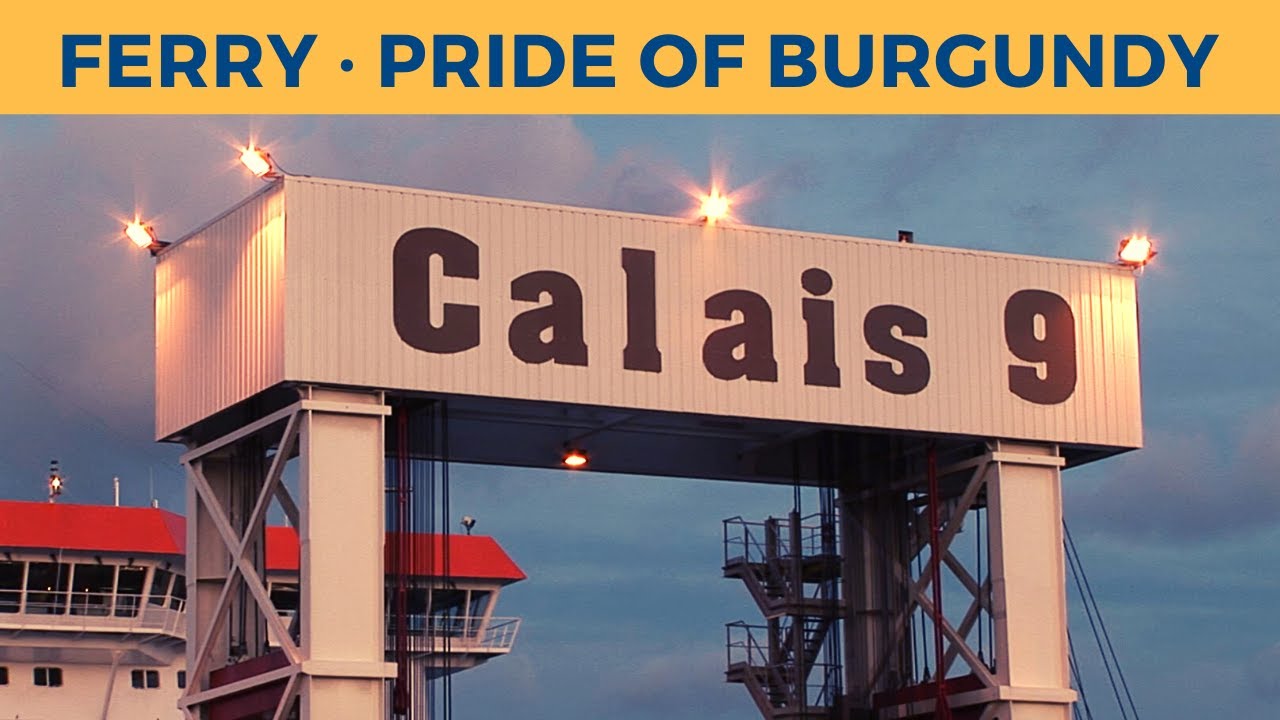 Classic Ferry Video 2006 - Passage on ferry PRIDE OF BURGUNDY, Calais - Dover (P&O Ferries)