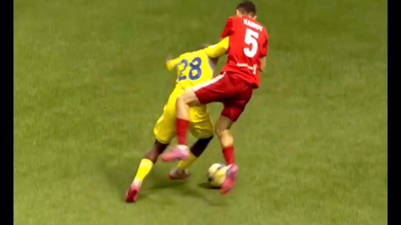 Ousmane Camara defensive skills - FC Astana season 2025
